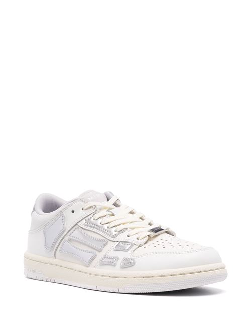 Sneakers bianche con logo AMIRI | AWFOSR1022WHITE SILVER